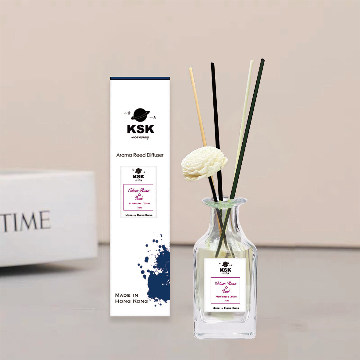 絲絨玫瑰與烏木 (Velvet Rose & Oud )擴香瓶